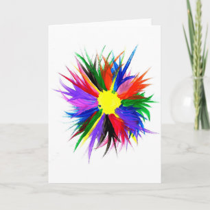 Süßigkeit wässert Autismus-Künstler Karte