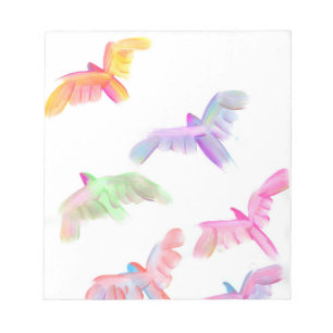 Süßigkeit wässert Autismus-Künstler Notizblock