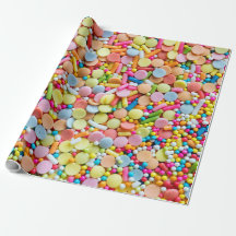 SüßigkeitConfetti besprüht Pastellregenbogen-Party
