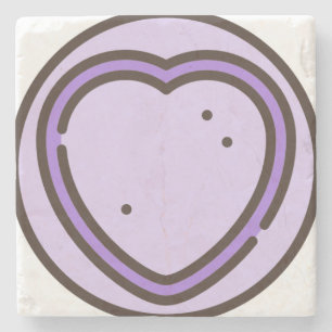 Süßigkeiten 1 steinuntersetzer