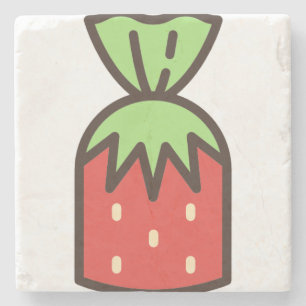 Süßigkeiten 4 steinuntersetzer