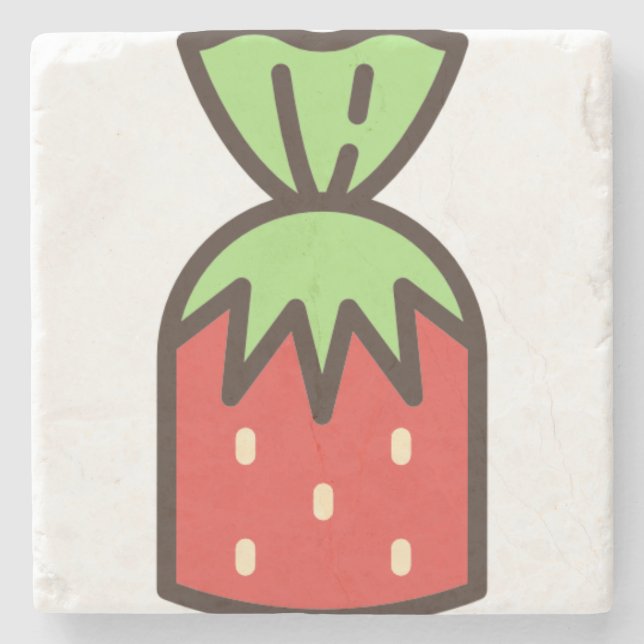 Süßigkeiten 4 steinuntersetzer (Vorderseite)