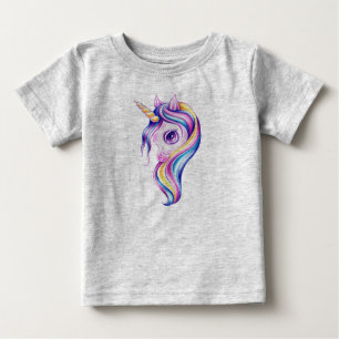 Süßigkeiten-Einhorn Baby T-shirt