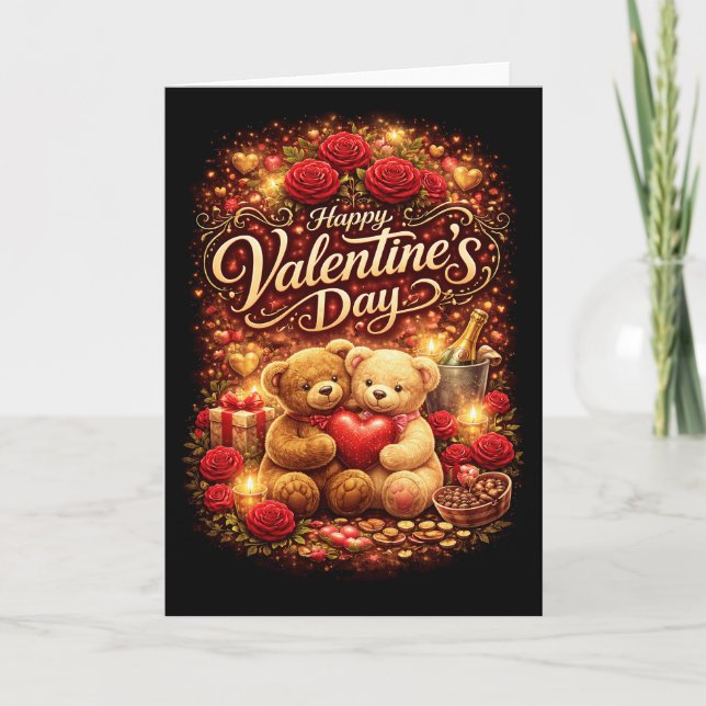 Süßigkeiten für immer feiertagskarte (Vorderseite)