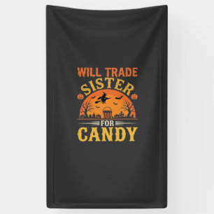 Süßigkeiten Halloween Schwester Handel Design_1 Banner