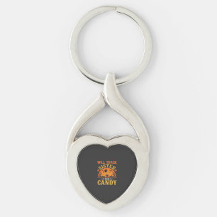 Süßigkeiten Halloween Schwester Handel Design_1 Schlüsselanhänger