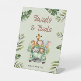 Süßigkeiten & Leckereien Wild One Safari Kinderdus Sockelschild