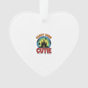 Süßigkeiten-Mais-Schatz Vintage-Halloween-Burg-Des Ornament