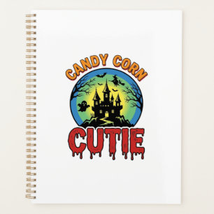 Süßigkeiten-Mais-Schatz Vintage-Halloween-Burg-Des Planer