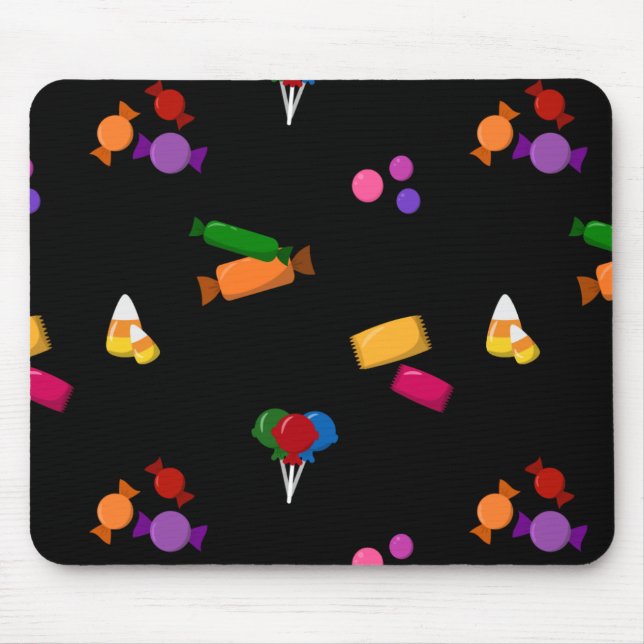 Süßigkeiten-Medley Mousepad (Vorne)
