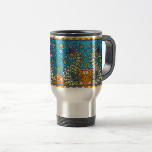 SÜßIGKEITEN-MEERESPFERD-HEXE, UNTER DEM MEER-HALLO REISEBECHER