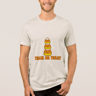 Süßigkeiten oder Saures Candy Corn Shirt - Süßes K