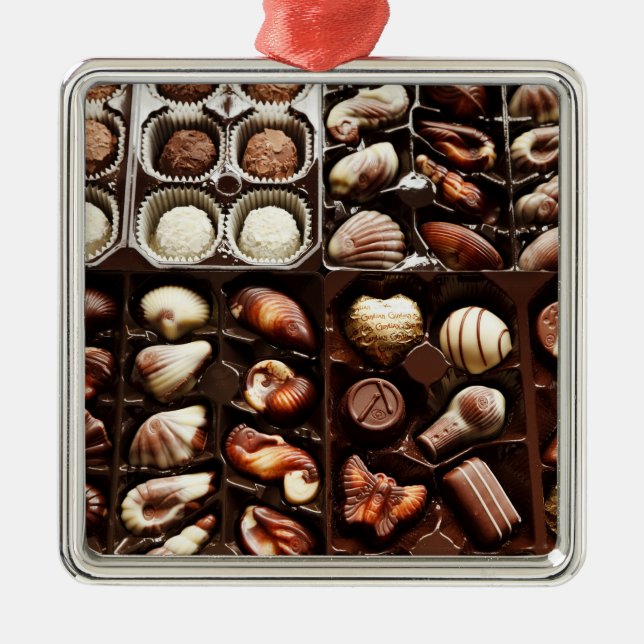 Süßigkeiten Ornament Aus Metall (Vorne)