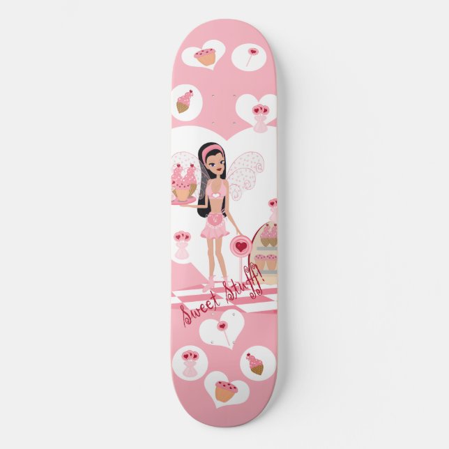 Süßigkeiten Shoppe Fairy Skateboard (Vorderseite)