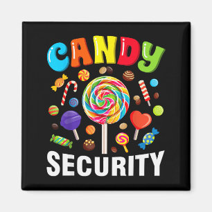 Süßigkeiten-Sicherheit Lustiges Halloween-Kostüm  Magnet