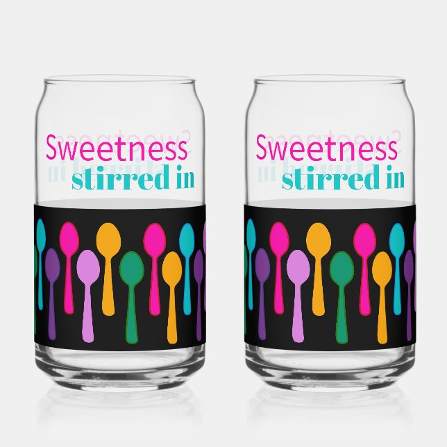 Süßigkeiten Soda Glas (Vorderseite)