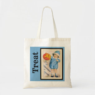 Süßigkeiten-Tasche für Kinder & Kürbis im Vintage- Tragetasche
