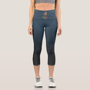 Süßigkeiten Trick-or-Treat Halloween-Party Capri Leggings
