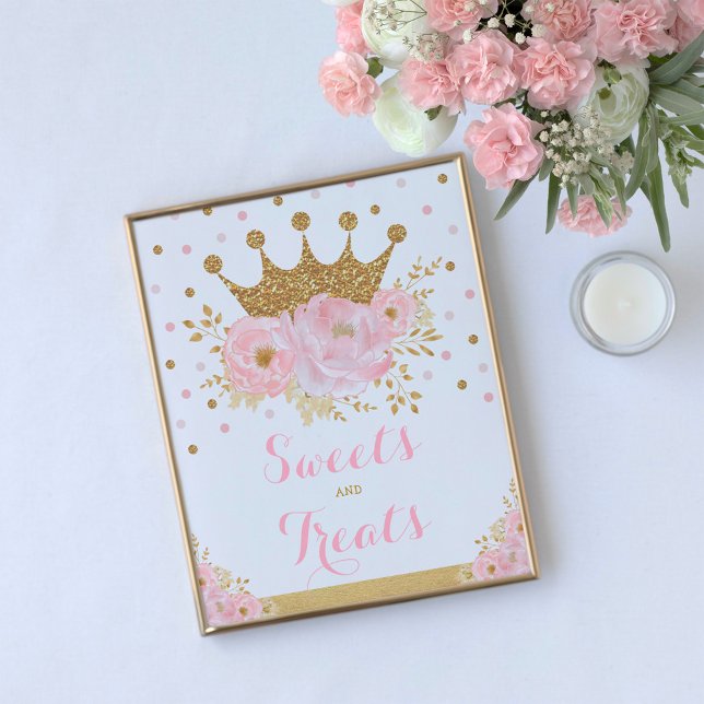 Süßigkeiten und Leckereien Princess Baby Girl Gebu Poster (Von Creator hochgeladen)