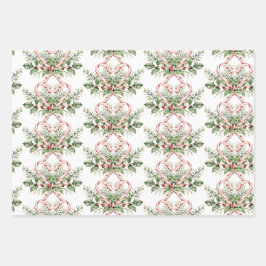 Süßigkeiten-Wrapping-Papier-Flachblatt-Set 3 Geschenkpapier Set