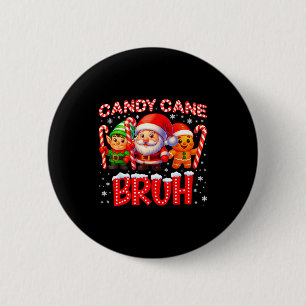 Süßigkeitenstock Brüderchen Süßer Weihnachtsmann E Button