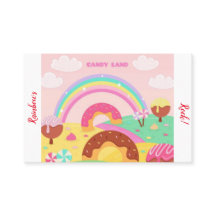 Süßigkeits-Land-Regenbogen
