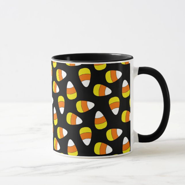 Süßigkeits-Mais-Halloween-Tasse Tasse (Rechts)