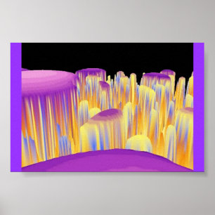 Süßigkeits-Schlucht-Unendlichkeit Poster