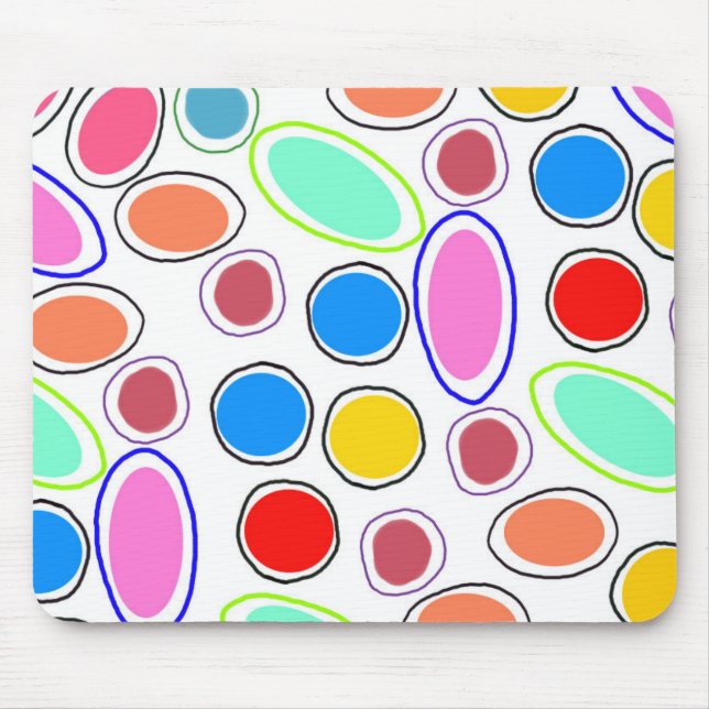 Süßigkeits-Stellen Mousepad (Vorne)