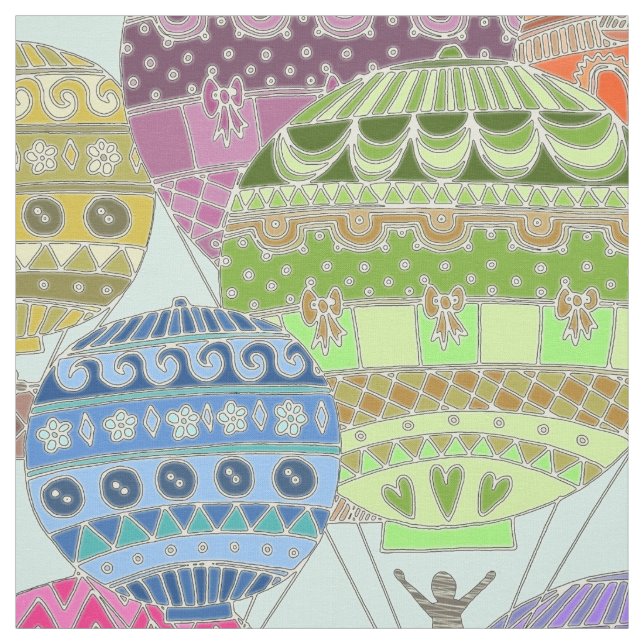 Süßigkeitshimmel Stoff (Muster)