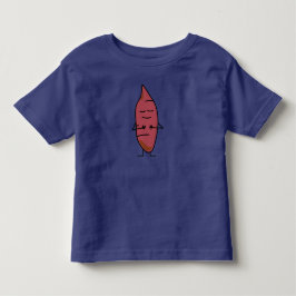 Süßkartoffel-Jamswurzel-Jamswurzel-Kartoffeln Kleinkind T-shirt