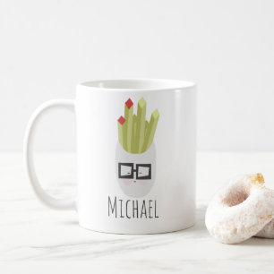 Süßkartoffel-Pommes frites Cartoon  Kaffeetasse
