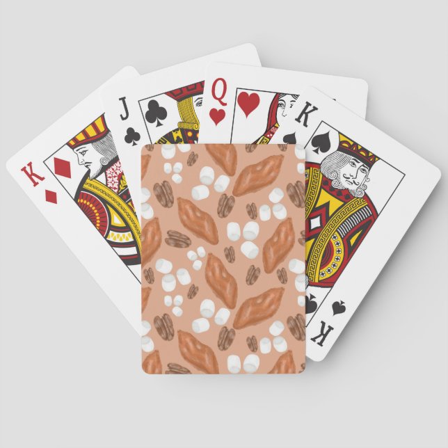 Süßkartoffeleinlagen Spielkarten (Rückseite)
