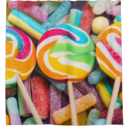 Süßkartoffeln Duschvorhang