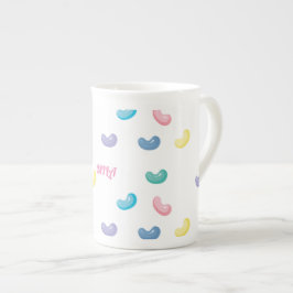 Süßkartoffeln Prozellantasse