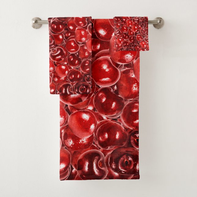 Süßkirschen Badhandtuch Set (Insitu)