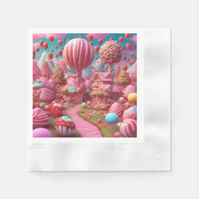 Süßland A Serviette (Vorderseite)