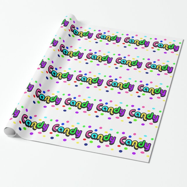 Süßpapier Geschenkpapier (Ungerollt)