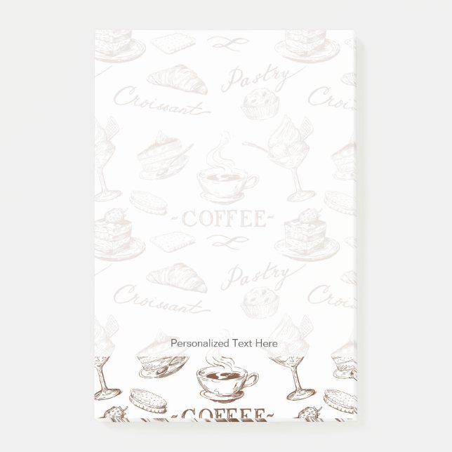 Süßpapier Post-it Klebezettel (Vorderseite)