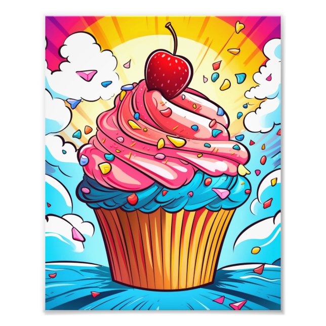 Süßspeisen Fotodruck (Vorne)