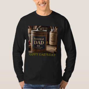 Süßster Vater Custom T - Shirt für Vater Tag