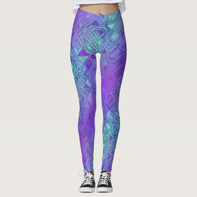 Süßwaren - Beerenblau: Leggings (Vorderseite)
