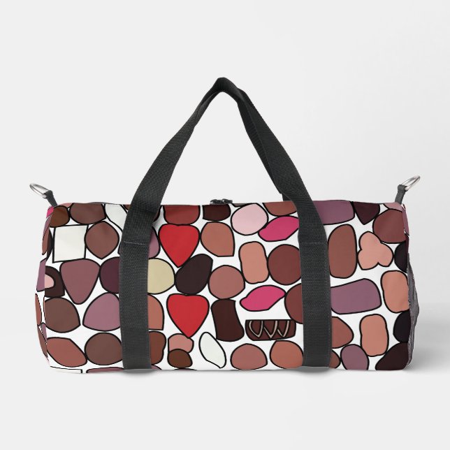Süßwaren mit Schokolade Duffle Bag (Vorderseite)