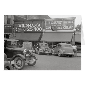Süßwaren- und Eiscreme-Laden, 1938