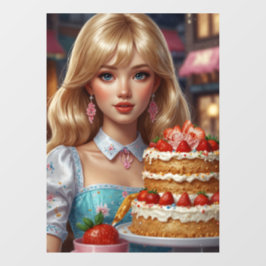 Süßwarenfenster Fensteraufkleber