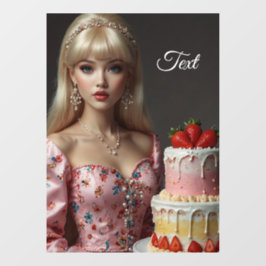 Süßwarenfenster Fensteraufkleber