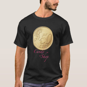 Süßwarengeschäft mit 50 Cent T-Shirt