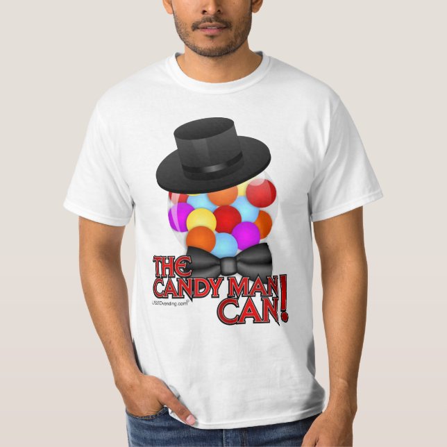 Süßwarenhändler kann - noble Gumball Maschine T-Shirt (Vorderseite)