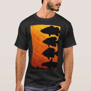 Süßwasserfisch (Rot) T-Shirt