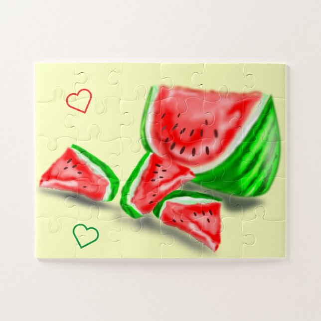 Süßwassermelon - (Horizontal)